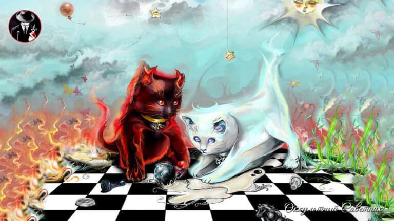 коты-чб