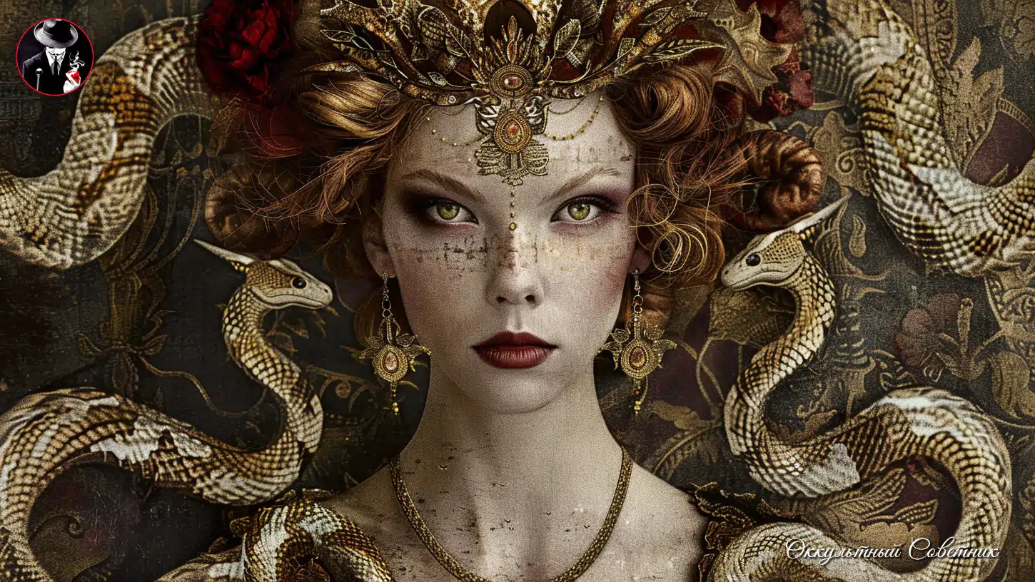 Ламия - демонесса поедающая детей. © Оккультный Советник Арт.