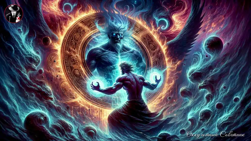 © Оккультный Советник Арт. Соломон вызывает демона.