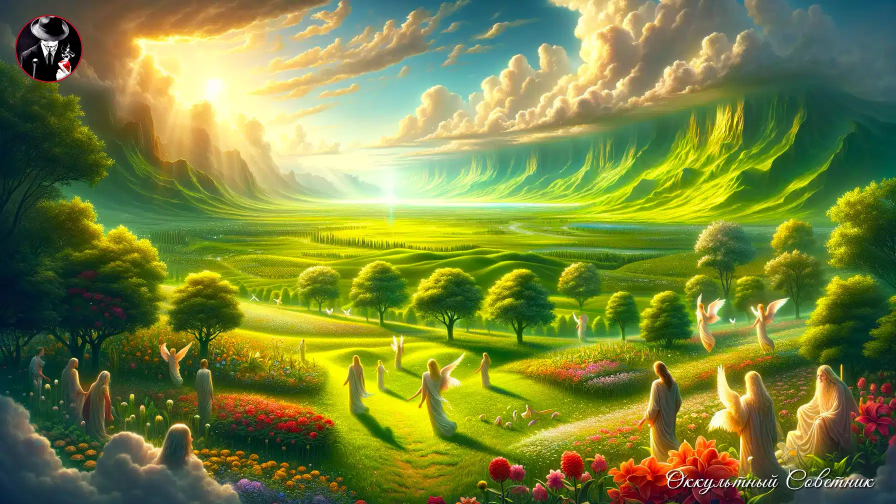 Елисейские поля - греческий Рай. © Оккультный Советник Арт.