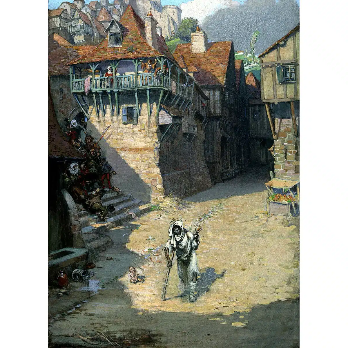 Р. Купер «Прокажённый» 1912 год