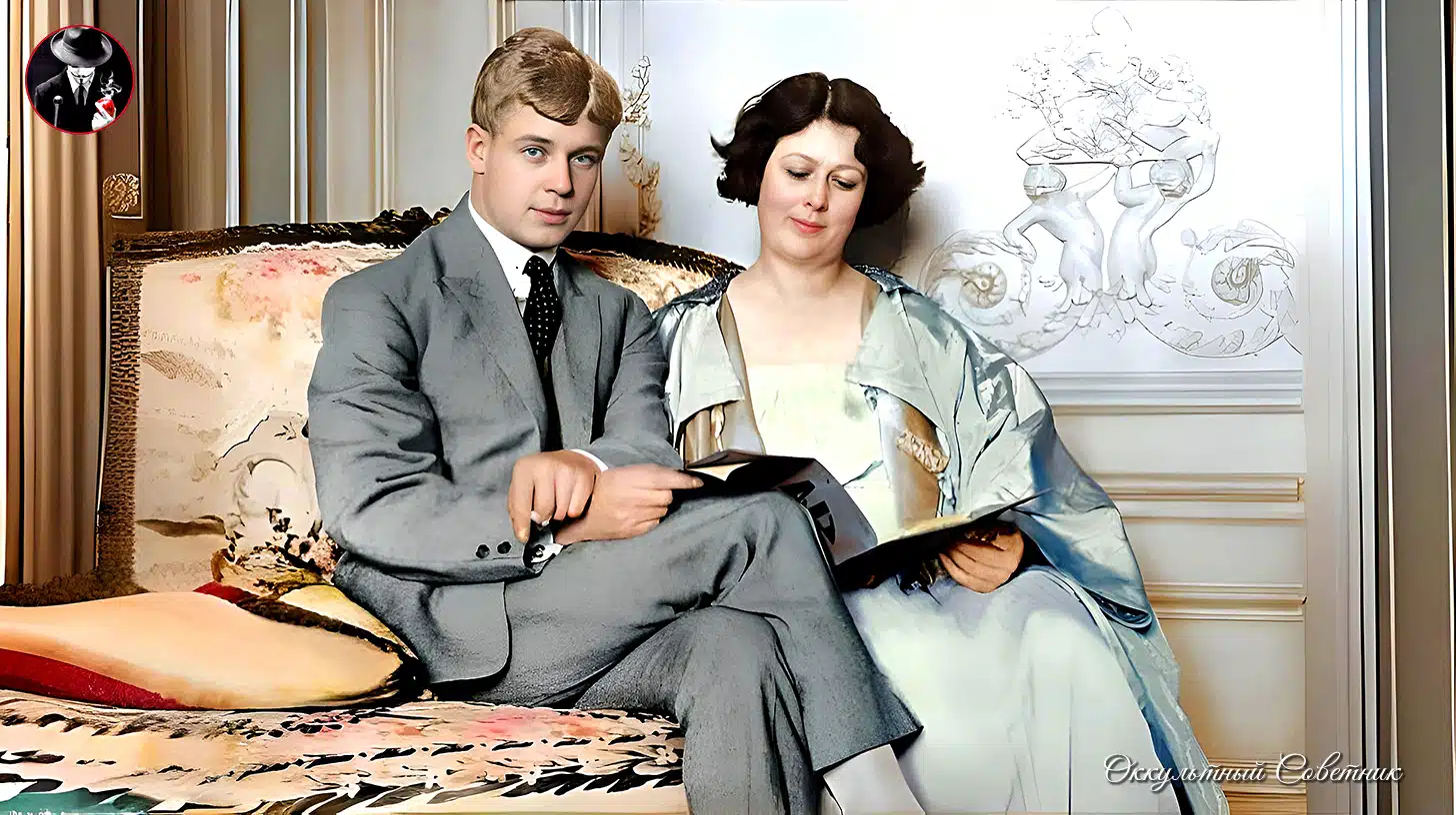 Айседора Дункан и Сергей Есенин. Фотография восстановлена с помощью ИИ.