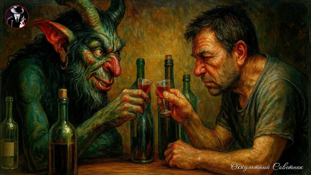 Бесы пьянства: как алкоголь открывает двери паразитам
