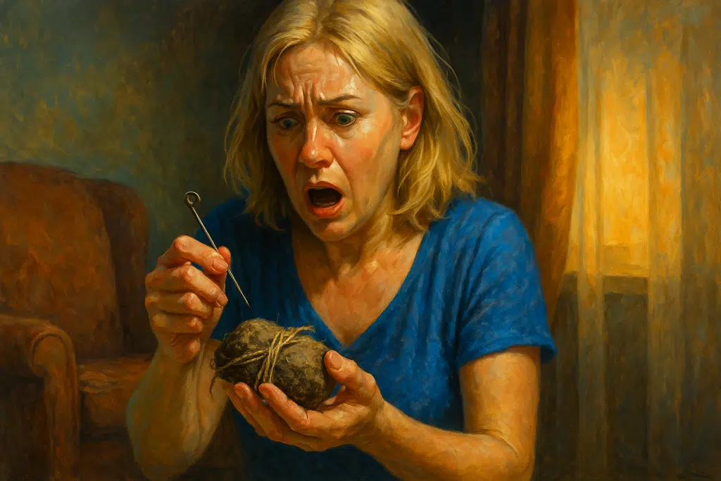 Колдовство по-родственному. Моя соседка нашла в доме подклад