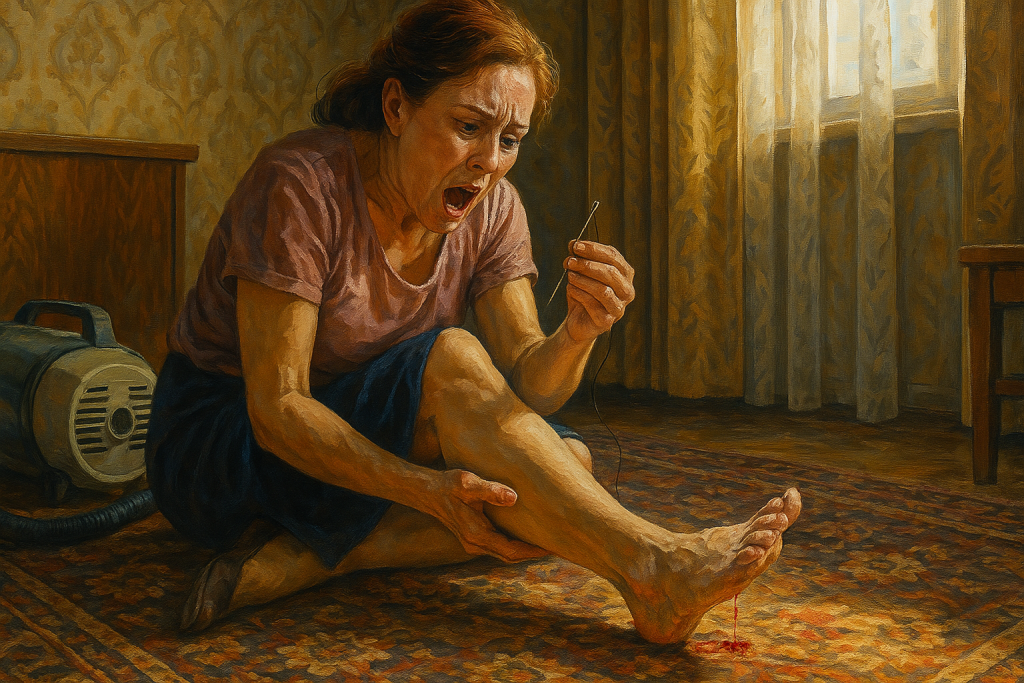 Иголка с чёрной нитью. Реальная история