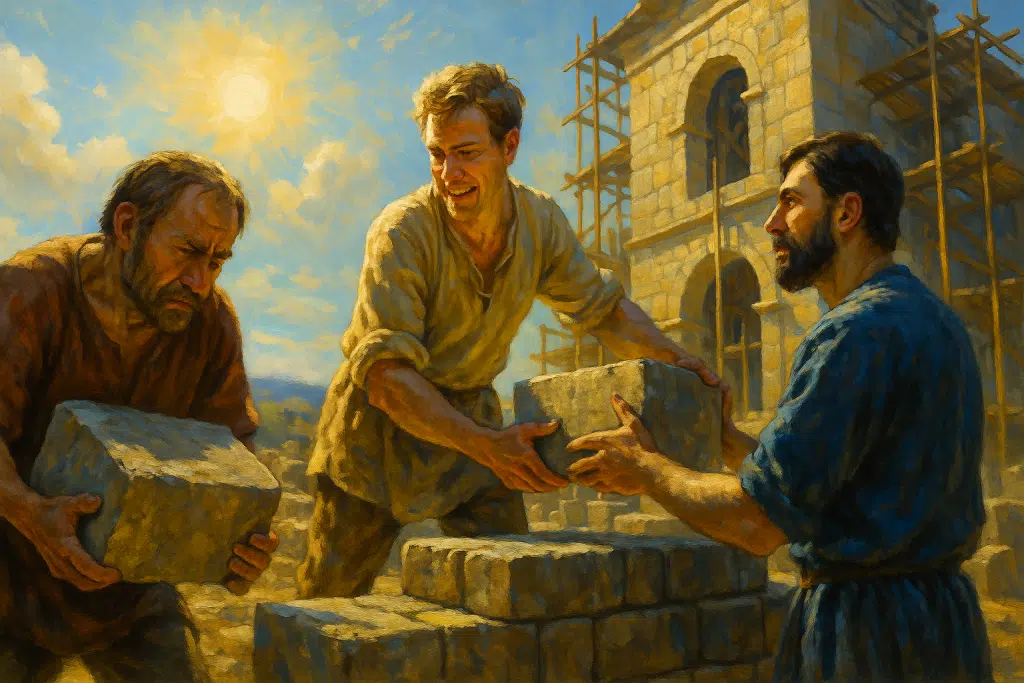 Притча о трёх каменщиках