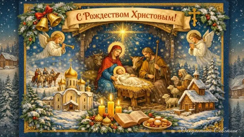 С Рождеством Христовым! 🌟✨