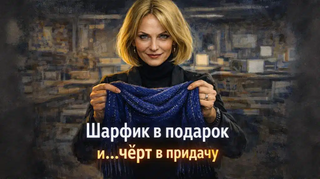 Шарфик в подарок и… чёрт в придачу. Часть 1