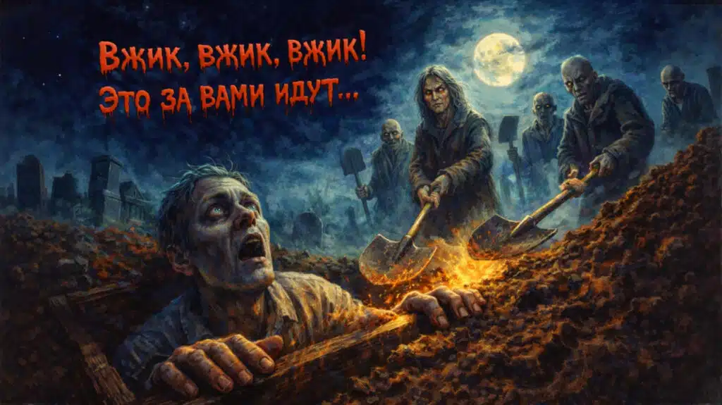 Вжик, вжик, вжик! Это за вами идут…