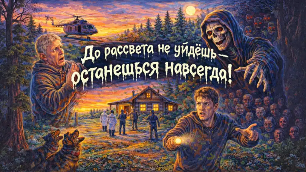 До рассвета не уйдёшь — останешься навсегда! Часть 1