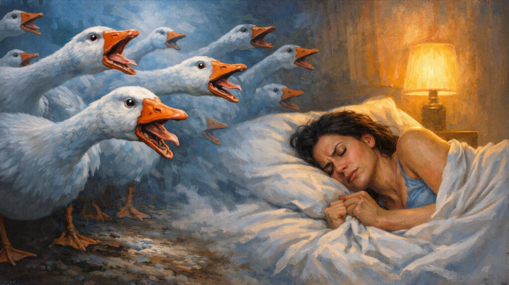 К чему снятся гуси и почему они гонятся за вами во сне