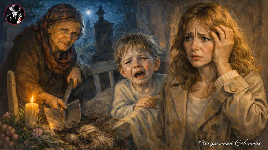 Ребёнок угасал от порчи, наведённой родной бабушкой, и лишь развод остановил её колдовство. Часть I