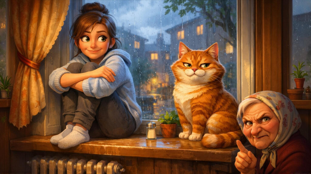 Чем опасна привычка сидеть на подоконнике. И почему коту можно? Разбираем народную примету