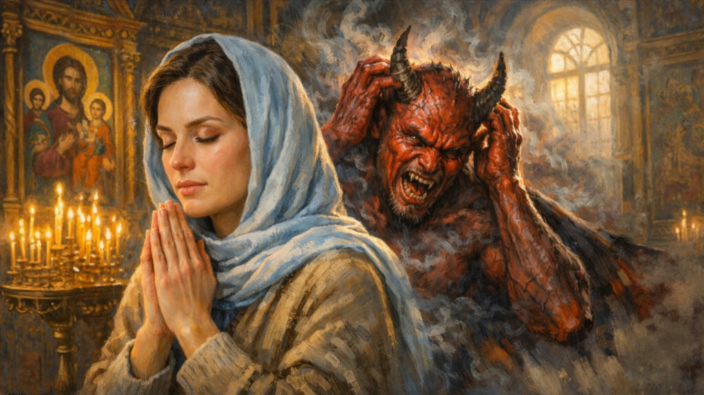 Если поход в церковь заканчивается проблемами: молитвы знаю наизусть, но в храме всё отсекается напрочь — пустота в голове. Почему так и что