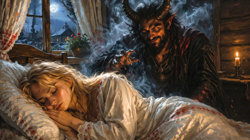 Ночью ко мне пришёл Рогатый дядька и сказал: «Рад, что ты наконец пошла по своему пути»