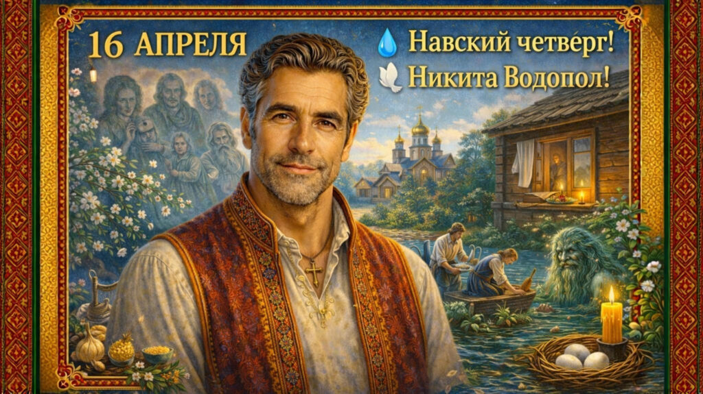 16 апреля — НАВСКИЙ четверг! Никита Водопол! Пасха мёртвых! Что НЕЛЬЗЯ делать, чтобы не ЗАМАНИТЬ беду в дом! 💧🕊️⚠️