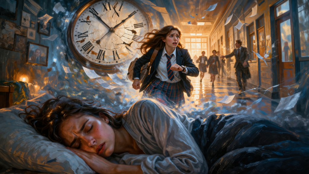 К чему снится школа и опоздание на уроки