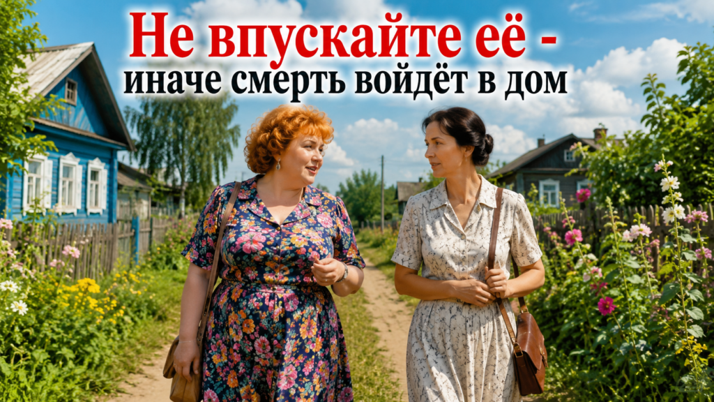 Не впускайте её — иначе смерть войдёт в дом. Часть 1
