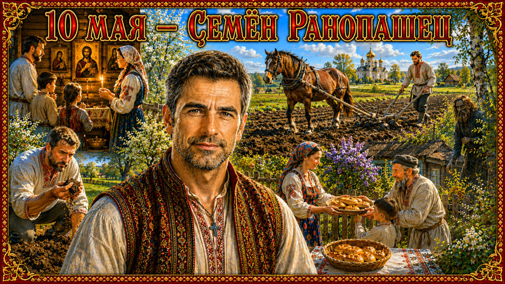 10 мая — СЕМЁН Ранопашец! Апостол Симеон, сродник Господень! Что НЕЛЬЗЯ делать, чтобы НЕЧИСТЬ в жалобном виде в дом не пробралась! 🌾☀️⚠️