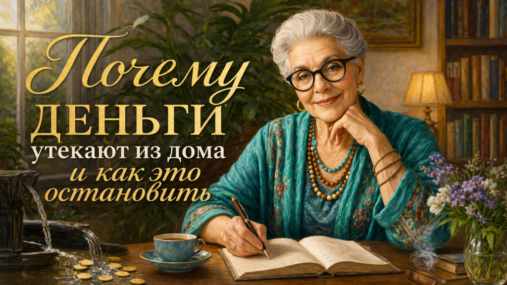 Почему деньги утекают из дома и как это остановить